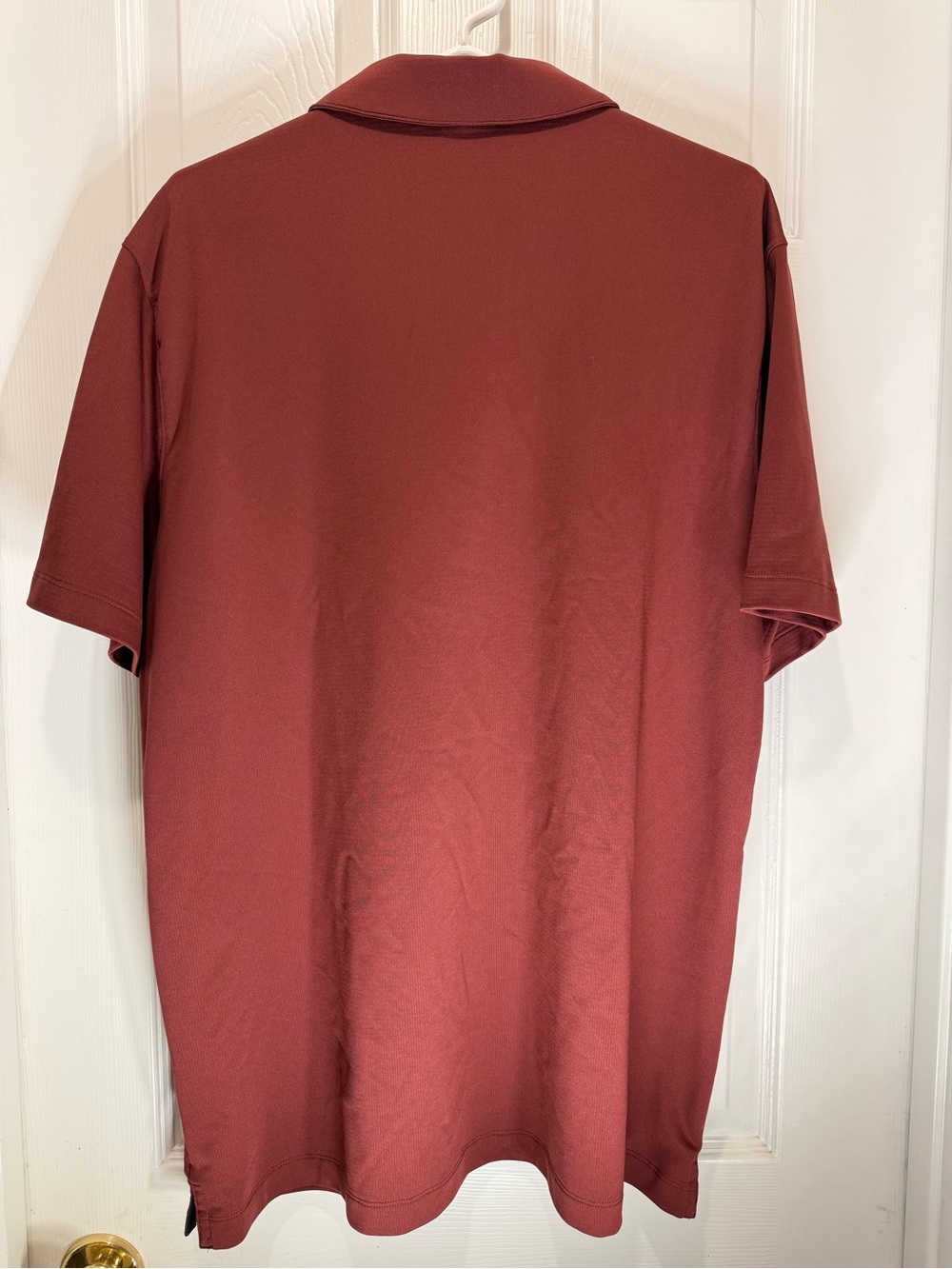Nike Dri-FIT Men’s XL Maroon Performance Golf Polo Shirt - Picture 4 of 5